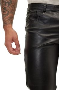 Pantalon en cuir pour homme, haute qualité, best-seller, dernier design de mode, personnalisable, nouveauté - Product Image 5
