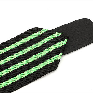 Bandes de maintien pour poignets de musculation de haute qualité en caoutchouc et polyester avec fermeture antidérapante pour la salle de sport et le fitness - Product Image 6