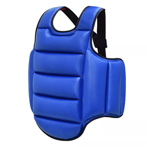 High Quality Boxing Chest Protector MMA Body Guard Martial Arts Kickboxing Training <b>Coach</b> Shield Wholesale - Product Image 4