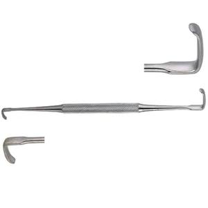 เครื่องมือผ่าตัดสแตนเลสคุณภาพสูง รุ่น Ragnell Retractor แบบปลายคู่ งอ 90 องศา ขนาด 15.5 ซม. - Product Image 2