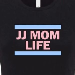 Camiseta informal de algodón con estampado gráfico para mujer, estilo Jack and Jill Mom Life, cómoda para uso diario, ropa para eventos familiares, conjunto a juego - Product Image 5