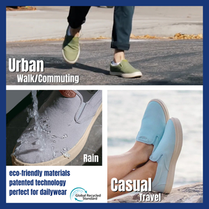 Chaussures plates en toile personnalisées anti-UV et anti-salissures pour femmes - Product Image 3