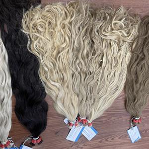 Extensiones de Cabello Ondulado de Alta Calidad 2026, Cabello Humano Ondulado Ruso a Granel con Cutícula Completa Alineada, Gran Stock - Product Image 4