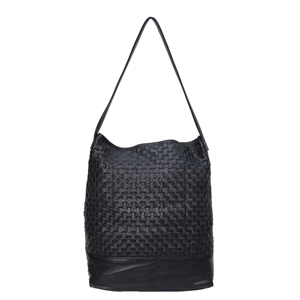 Sac fourre-tout en cuir véritable tissé de luxe pour femmes |   Sac fourre-tout en cuir tressé fait main |   Fabricant OEM ODM - Product Image 2