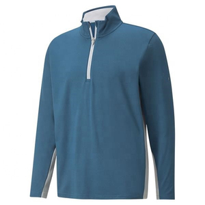 Camiseta Deportiva de Manga Larga con Cierre de Cremallera para Hombre OEM |   Camiseta Deportiva Transpirable de Secado Rápido para Golf, Running y Fitness |   100% - Product Image 6