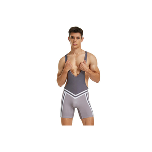<b>Mens</b> & Youth Reversible Red Blue Wrestling <b>Singlet</b> Match Tournament Approved Custom Team Uniforms - Product Image 3