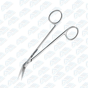 Apto Enterprises Premium 16.5cm Ciseaux à gomme angulaires avec poignée courbée Ciseaux à gomme dentaire de haute qualité pour chirurgie buccale - Product Image 5