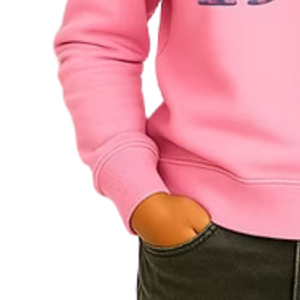 Sudadera Rosa para Niñas con Bordado 3D, Estilo Casual, Manga Larga, Cómoda para el Día a Día - Product Image 4