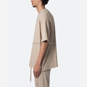 เสื้อยืดผู้ชายผ้าฝ้าย100% ลายกราฟิกขนาดใหญ่โอเวอร์ไซส์ออกแบบได้ตามต้องการจากโรงงาน - Product Image 4