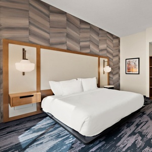 Fairfield INN bởi marriott hiện đại 3/4/5 Sao tùy chỉnh nội thất khách sạn khách sạn thoải mái Bộ đồ nội thất phòng khách - Product Image 1