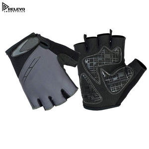 ถุงมือมอเตอร์ไซค์แบบครึ่งนิ้ว สำหรับฤดูร้อน แข่งรถ แนวเรโทร ใช้งานได้จริง ป้องกันการกระแทก แห้งเร็ว ระบายอากาศได้ดี - Product Image 5