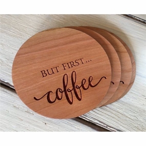 Wholesale Custom Checkered Wooden <b>Coaster</b> Eco Friendly Square Checkerboard Wood <b>Drink</b> <b>Coasters</b> Table Heat Resistant Cup Mat - Product Image 3