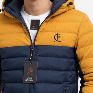 Veste à bulles personnalisée pour homme avec construction matelassée, isolation thermique, coupe confortable, tissu durable, idéale pour l'extérieur - Product Image 5