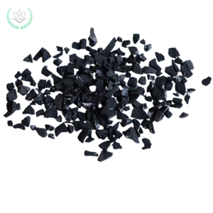 Charbon actif granulaire de coque de noix de coco de haute qualité 8x30 mesh pour la purification de l'eau, haute adsorption, CAS 7440-44-0, Inde - Product Image 3