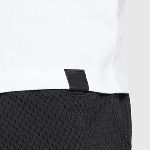 T-shirt en coton tricoté écologique pour homme, coupe classique, style urbain, avec couleur et logo personnalisables, séchage rapide, idéal pour la gym - Product Image 3