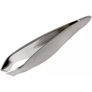 Pinzas para Desespinar Pescado de Acero Inoxidable de Grado Industrial, Acabado Mate, Pinzas para Atar Espinas, Pinzas Anguladas OEM ODM - Product Image 6