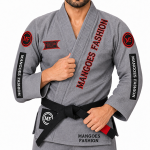 Uniforme de Jiu Jitsu Brasileño para Adultos al por Mayor, Kimono de Algodón Grueso con Costuras Reforzadas para Entrenamiento Profesional, Logotipo Personalizado - Product Image 4