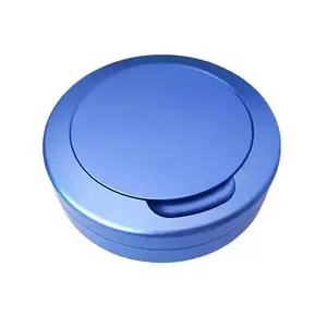 Wholesale Aluminum   Alloy Snus Can Cnc Machining Cutting Snus Container with Lid