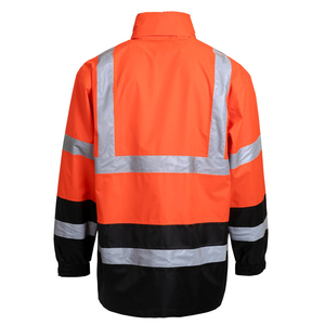 Chaqueta de Trabajo de Alta Visibilidad Fabricada Directamente en Fábrica, Totalmente Personalizable, Material de Poliéster, Chaquetas de Trabajo de Alta Visibilidad - Product Image 2