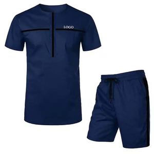 2026 Customize Men's Summer Fashion Short Sleeve Acid Washed T Shirts+Shorts 2 <b>PC</b> <b>Sets</b> Men Casual Sports Clothing Short <b>Set</b> Man - Product Image 6