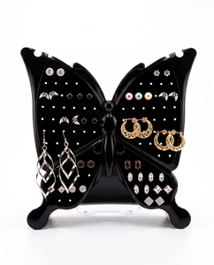 Organisation de bijoux avec notre porte-boucles d'oreilles en acrylique élégant: une solution d'affichage unique et chic pour vos accessoires - Product Image 1