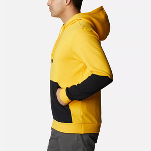 Sweat à capuche pour homme à manches longues, style western, design multi-panneaux élégant, en couleurs très demandées, teinture unie pour la saison hivernale - Product Image 2