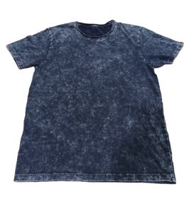 Venta al por mayor 220 GSM Custom Unisex Boxy Fit Acid Wash Camisetas Hombres Vintage Raw Edges Oversize Washed Heavyweight Casual Solid tee - Product Image 4