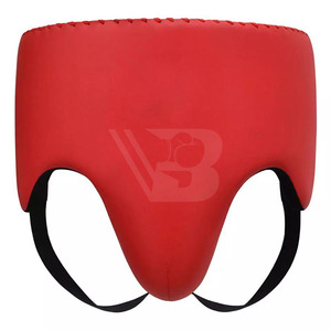 Protection de hanche en cuir de vachette personnalisée de haute qualité avec logo sur mesure pour l'entraînement de kickboxing et de boxe toutes saisons - Product Image 4