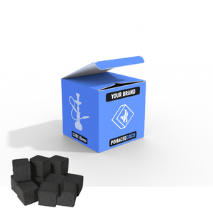 Best Seller Premium Shisha Hookah Carbón de cáscara de coco Briqueta natural Personalizar Long Burning Indonesia Factory Servicio OEM - Product Image 1