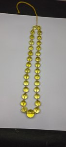 Perles de quartz citron naturel facettées, rondes, couleur jaune vif, pour la création de bijoux faits main, colliers et bracelets - Product Image 4