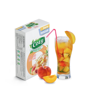 Té Helado de Durazno para Exportación Internacional, Bebida Refrescante Sin Azúcar, Caja de Empaque Personalizada para Té Instantáneo - Product Image 1
