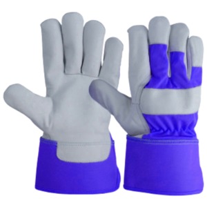 Guantes de Conducción Canadienses de Cuero Resistente para Hombre y Mujer, con Protección en la Palma y Puntas de los Dedos para Trabajos de Montaje - Product Image 4