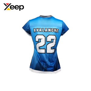 ชุดลาครอสสำหรับผู้ใหญ่ชาย XEEP รุ่น XC-LU-06 น้ำหนักเบา ระบายอากาศได้ดี ผลิตจากโพลีเอสเตอร์ พิมพ์ลายด้วยเทคนิค Heat-Transfer รับผลิตแบบ OEM พร้อมบริการตรวจจับรอยตะเข็บ - Product Image 2