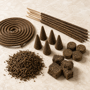 Poudre d'agarwood post-distillation en vrac, matière première pour la fabrication d'encens Bakhoor - Product Image 3