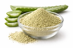 Polvo de Aloe Vera de alta calidad Extracto de hierbas cultivadas en estado salvaje Suministro directo de fabricantes indios para compra al por mayor - Product Image 2