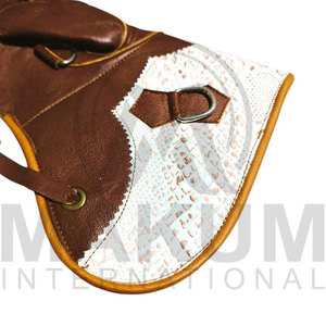 Gants de Falconerie en Cuir Double Couche Écologiques de Haute Qualité avec Logo Personnalisé pour Toutes Saisons – Sécurité Hivernale pour la Falconerie - Product Image 2