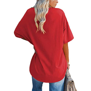 Camisetas de Mujer Estilo Nuevo 2026, Corte Regular, Alta Calidad, 100% Acrílico, Ropa Urbana, Antiarrugas, Secado Rápido, Transpirable, Manga Corta - Product Image 6