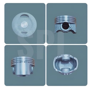 Kit de piston pour TVS XL 100 4S BS6, diamètre 51,00 mm, surface lisse, anneau OEM, 51,00 mm, à bas prix auprès du vendeur - Product Image 5