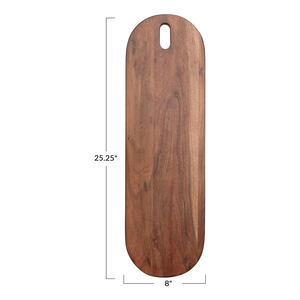 Tabla de cortar de madera de acacia ecológica grande, opción de utensilios de cocina sostenibles del proveedor de fábrica - Product Image 3