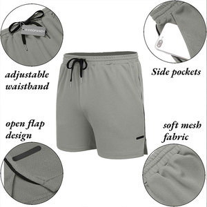 Shorts de sport athlétiques OEM, nouveau design, pour hommes, meilleur prix, entraînement, séchage rapide, décontractés - Product Image 3