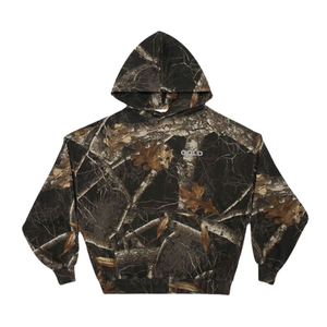 Fabricant de vêtements du Vietnam pull de camouflage surdimensionné unisexe véritable arbre chasse sweat à capuche impression complète lavage à l'acide conception - Product Image 1