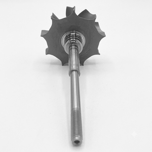 Rueda y Eje de Turbina para Turbocompresor TD06SL2, 54×61.5mm, 9 Aspas, Cojinete de Rodamiento, para Reparación o Reemplazo - Product Image 2