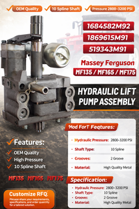 ปั๊มยกไฮดรอลิก1869615M91 1684582M92สำหรับ MF165แมสซีย์เฟอร์กูสัน MF135 MF175 MF185อะไหล่รถแทรกเตอร์ - Product Image 2