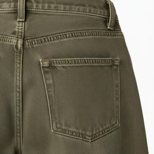 Jeans de Mezclilla Unisex Estilo Americano Vintage, Corte Recto, Cintura Media, Ajuste Holgado, Lavado Medio, Pantalones Casuales de Moda Urbana para Otoño - Product Image 4