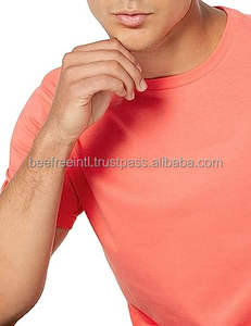 Camiseta de algodón ajustada para hombre, camiseta suave informal cómoda con cuello redondo, ropa de calle duradera para uso diario en verano, a la moda - Product Image 4