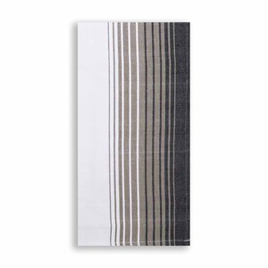 Serviettes de cuisine douces de qualité supérieure 100 % OEM, séchage rapide, super absorbantes, 100 % coton, avec motif rayé teint en fil - Product Image 2
