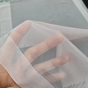 Tela de encaje de tul de 23 cm, spandex/nailon, color personalizado, ligera y elástica para ropa interior, vestidos, bodas y prendas de vestir. - Product Image 6