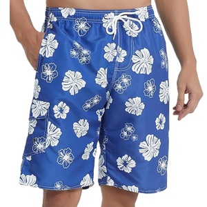 Shorts d'été en polyester ou nylon élastique, imprimé AOP, shorts de bain à séchage rapide, style décontracté, taille tissée avec cordon de serrage, en provenance du Bangladesh. - Product Image 5