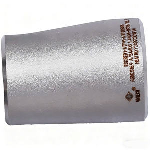 Réducteur excentrique soudé sans soudure en acier inoxydable ASME B16.9 A SA403 304 304L 316 316L haute pression - Product Image 5