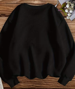 Ensemble de sweat-shirt pour femme, imprimé léopard noir, avec poches, vêtements décontractés d'automne, manches longues, tricot en coton - Product Image 4